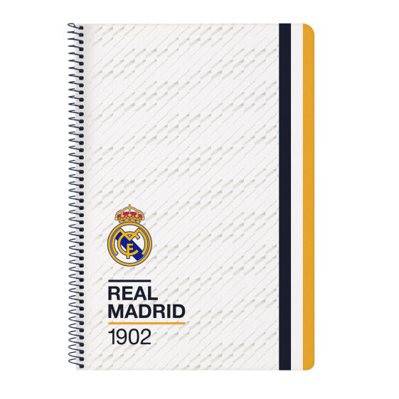 Блокнот спортивный Real Madrid C.F. Белый A4 80 листов