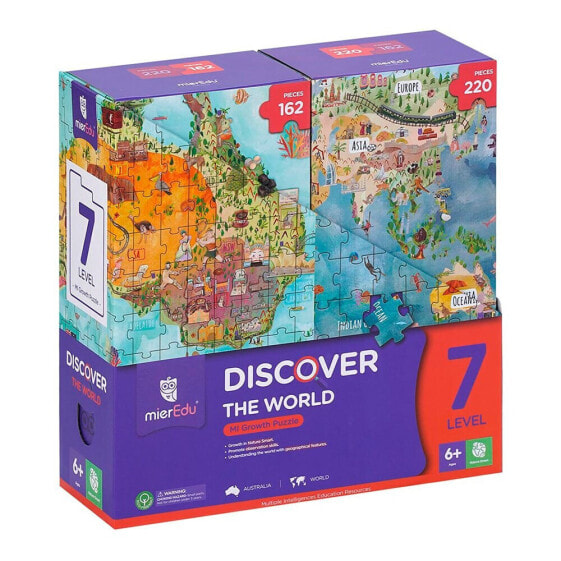 MIEREDU Puzzle Grows Comingo We Discover The World