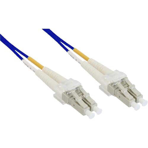 InLine Fiber Optical Duplex Cable LC/LC 50/125µm OM4 15m