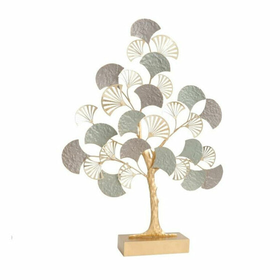 Decorative Figure DKD Home Decor Tree Golden Metal Multicolour Modern (64 x 11 x 87,6 cm)