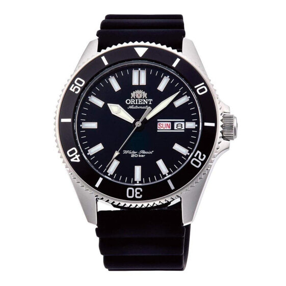 Orient Mens Automatic Watch with Rubber Strap RA-AA0010B19B, Silicone Black, ...