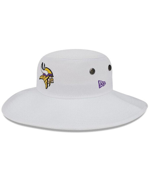 Men's White Minnesota Vikings 2023 NFL Training Camp Panama Bucket Hat