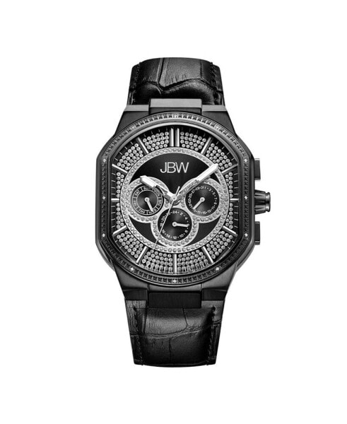 Men's Orion Diamond (1/8 ct.t.w.) Black Ion-Plated Stainless Steel Watch