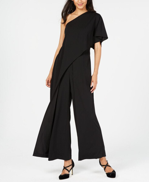 Комбинезон Adrianna Papell One-Shoulder Jumpsuit