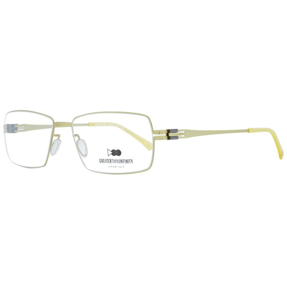 Оправы Greater Than Infinity Brille GT016 V05 для мужчин, желтые 54-16-140