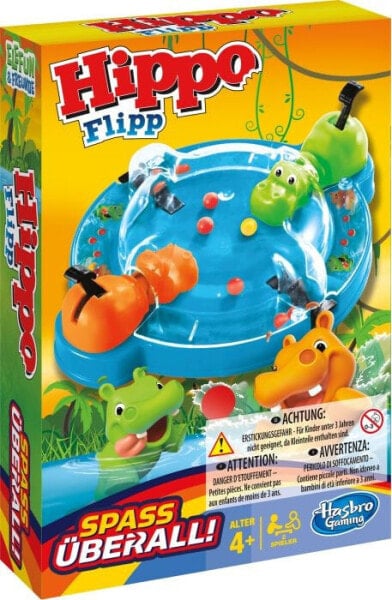 Настольная игра для компании Hasbro Hippо Flip Kompakt