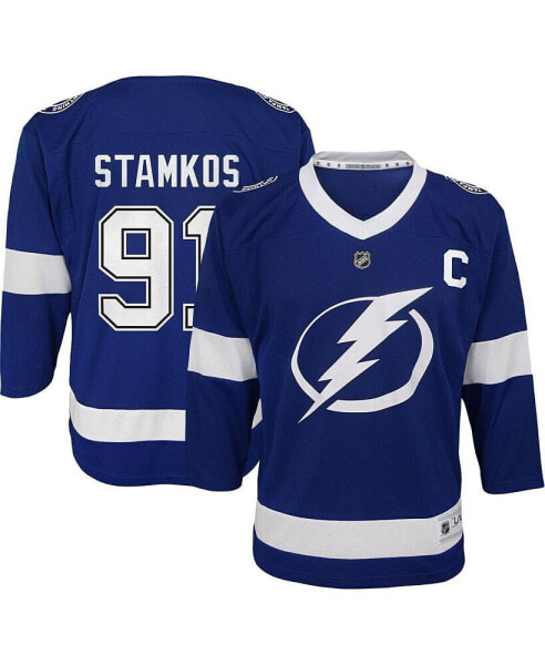 Футболка детская Outerstuff Steven Stamkos Tampa Bay Lightning Home Replica Player Jersey