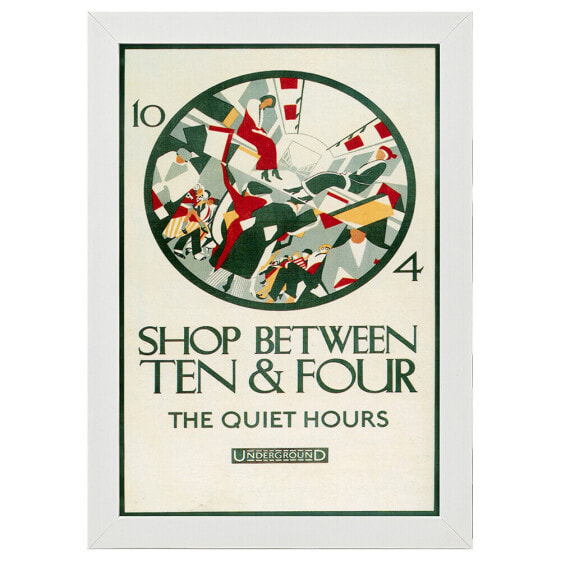 Bilderrahmen Poster 1926 Quiet Hours