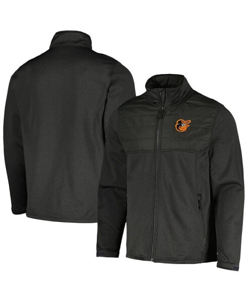 Men's Heather Black Baltimore Orioles Explorer Full-Zip Jacket