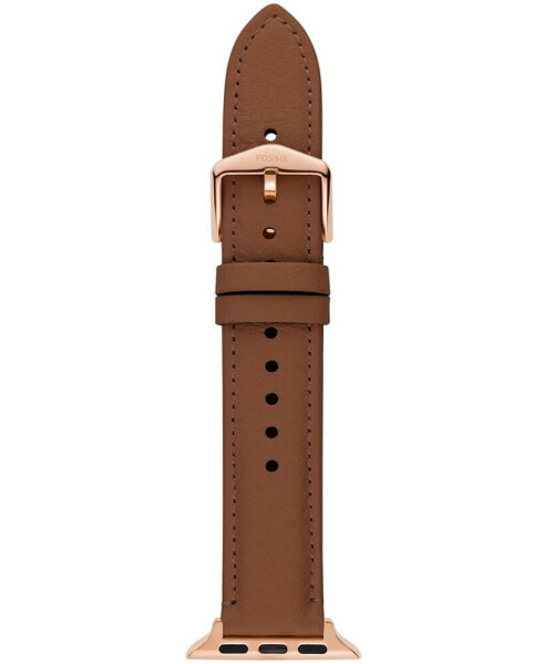 Ремешок Fossil Brown Leather для Apple Watch 38/40/41mm