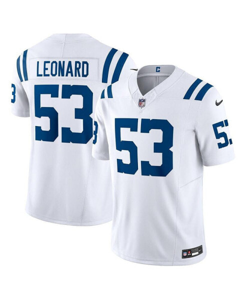 Men's Shaquille Leonard White Indianapolis Colts Vapor F.U.S.E. Limited Jersey