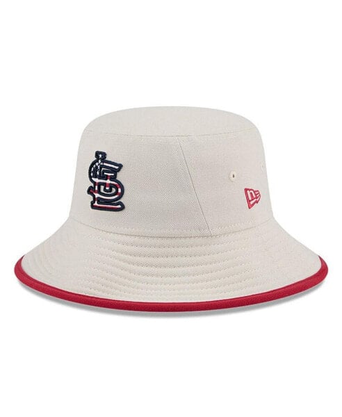 Men's Khaki St. Louis Cardinals 2024 Fourth of July Bucket Hat