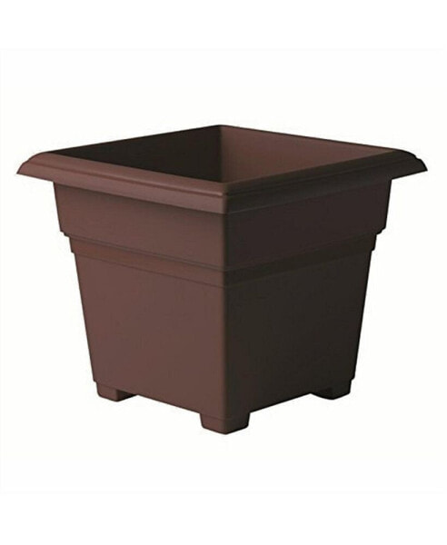 Countryside Square Tub Planter Brown 14 Inch