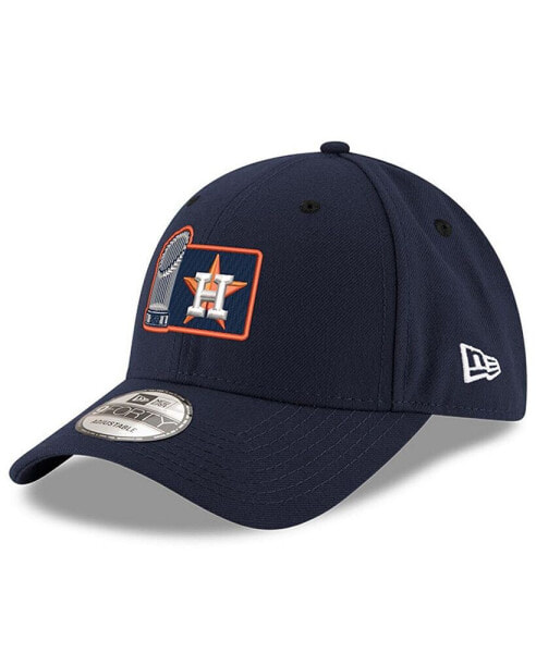 Men's Navy Houston Astros 2022 World Series Champions Trophy 9FORTY Adjustable Hat