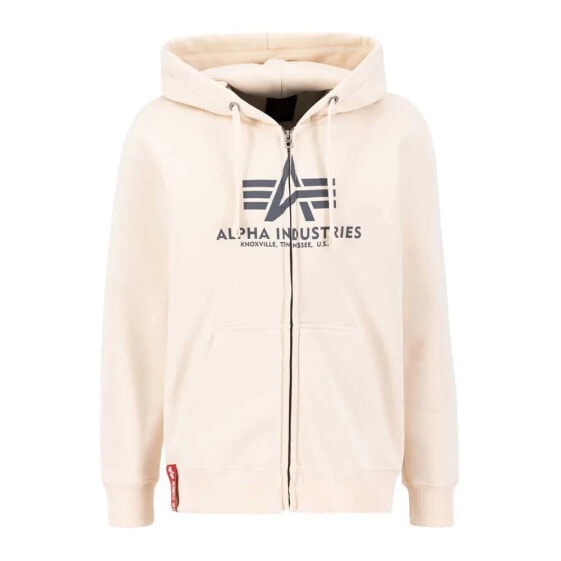 ALPHA INDUSTRIES Basic full zip sweatshirt