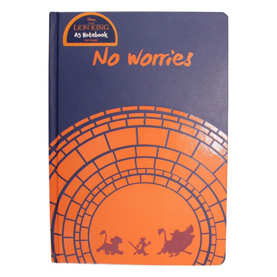 HALF MOON BAY The Lion King Notebook A5 No Worries