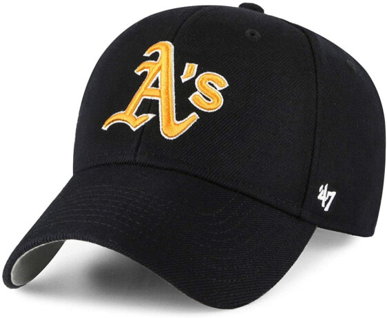 47 Brand Oakland Athletics MVP Adjustable MLB Cap Schwarz