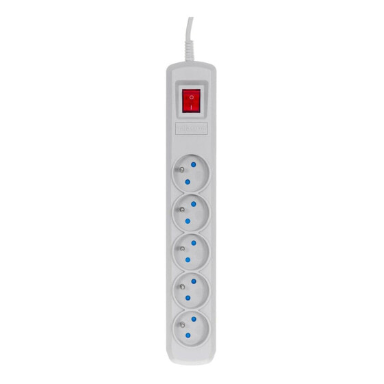 Power Socket - 5 sockets with Switch Activejet ACP-5GN (5 m)