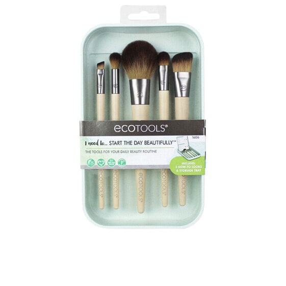 Ecotools Makeup Brushes Set Набор кистей для макияжа 5 шт