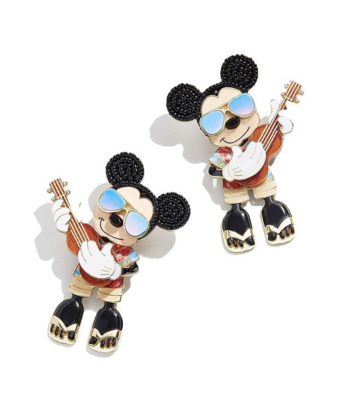 Women's Mickey Mouse Ukulele Earrings