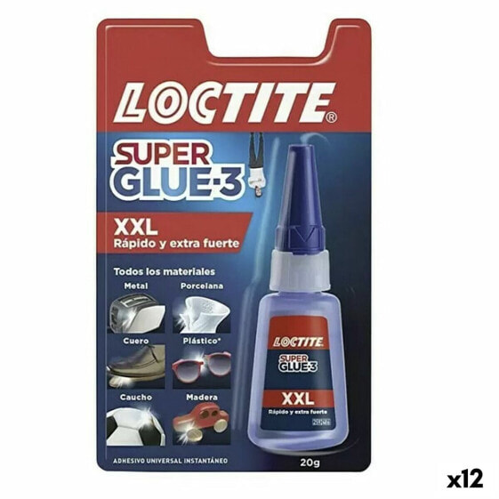 Мгновенный клей Loctite Super Glue-3 XXL 20 g (12 штук)