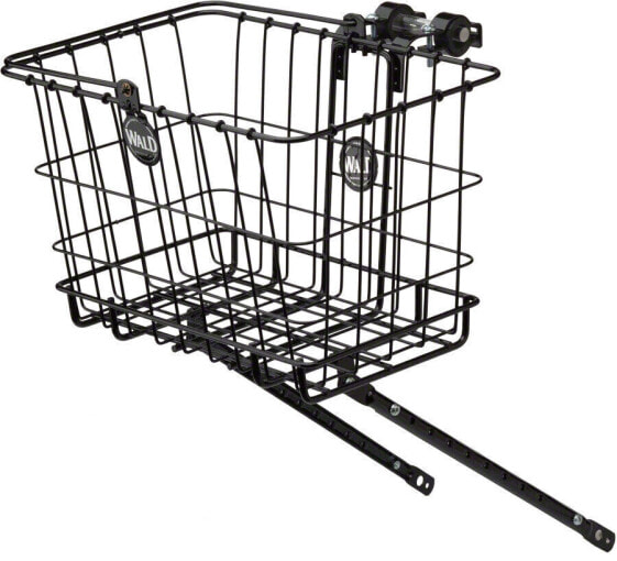 Wald 3339 Multi-fit Rack and Basket Combo: Gloss Black