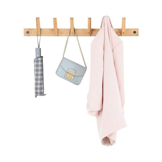 Wall mounted coat hanger Domopak Living Bamboo (75 x 12 x 12 cm)