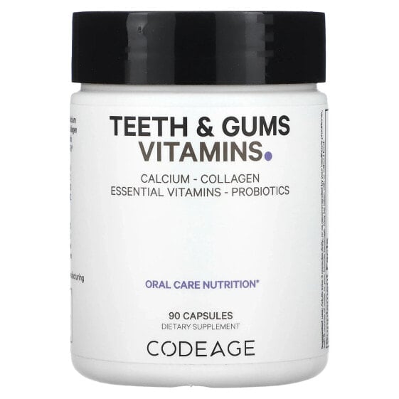 Витамины для зубов и десен CodeAge, 90 капсул