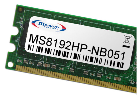 Memorysolution Memory Solution MS8192HP-NB051 - 8 GB
