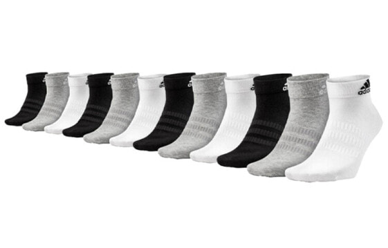 adidas 透气训练运动篮球袜 情侣款 组合装 / Линжерия Adidas DZ9397