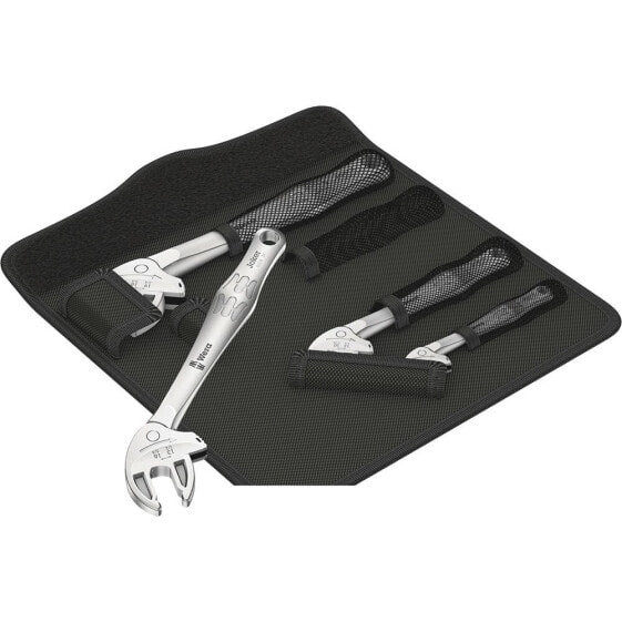 Набор гаечных ключей WERA 6004 Joker 4 Set 1 (Double Open-Ended Wrench Set)