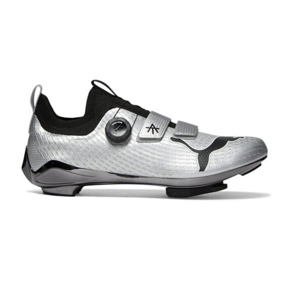 Puma At X Pwr Spin Cycling Mens Grey Sneakers Athletic Shoes 37858001