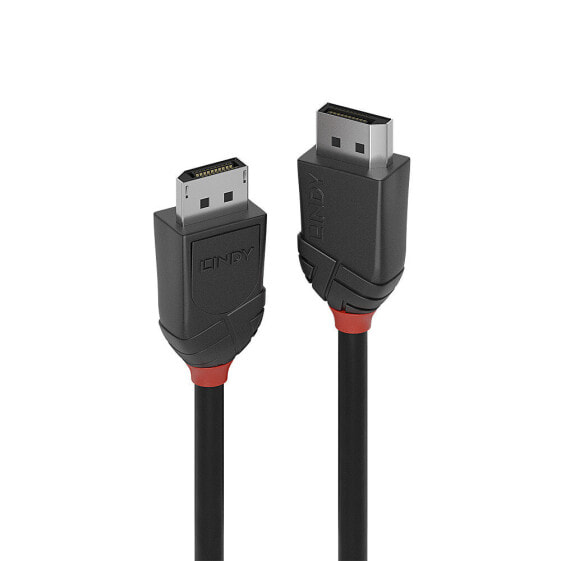 Lindy 1.5m DisplayPort Cable 1.2 - Black Line - 1.5 m - DisplayPort - DisplayPort - Male - Male - 4096 x 2160 pixels