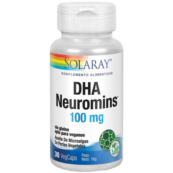 SOLARAY DHA Neuromins 100mgr 30 Units