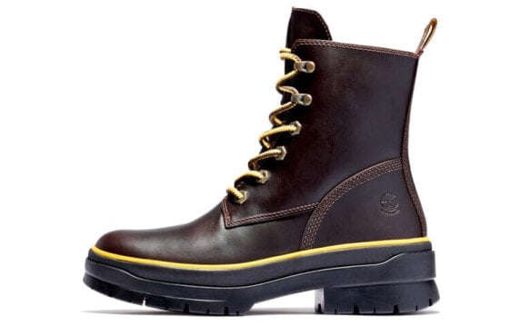 Ботинки женские Timberland Malynn EK+ водонепроницаемые коричневые