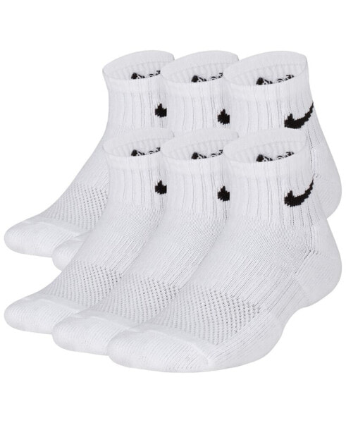 6-Pk. Cushioned Crew Socks, Big Boys