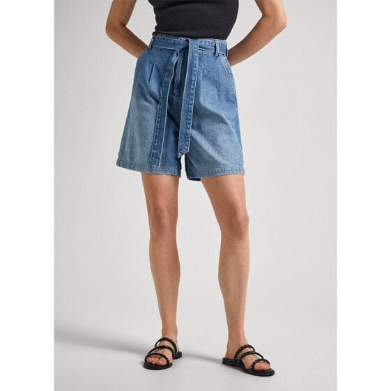 PEPE JEANS A-Line Vintage Fit denim shorts