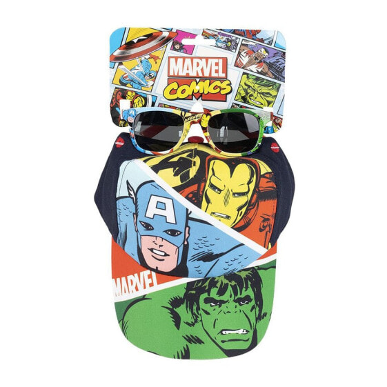 CERDA GROUP Avengers Cap and Sunglasses Set