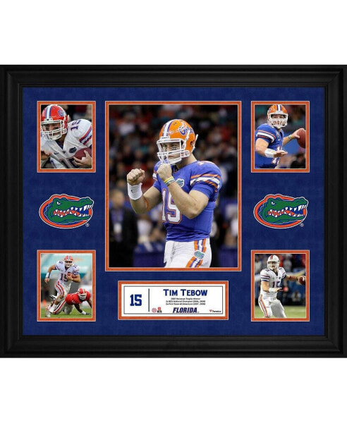 Tim Tebow Florida Gators Framed 5-Photo Collage