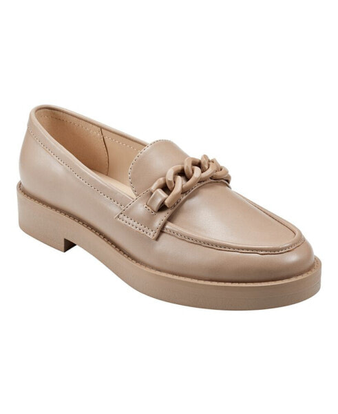 Women's Babbea Slip-On Almond Toe Casual Loafers