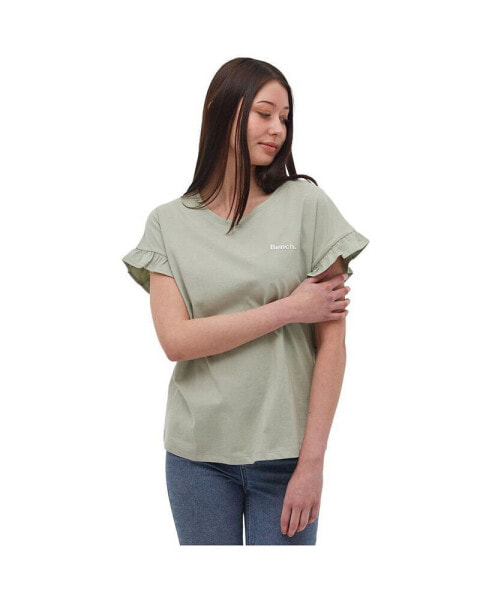 Women's Velmina Ruffle Sleeve Tee