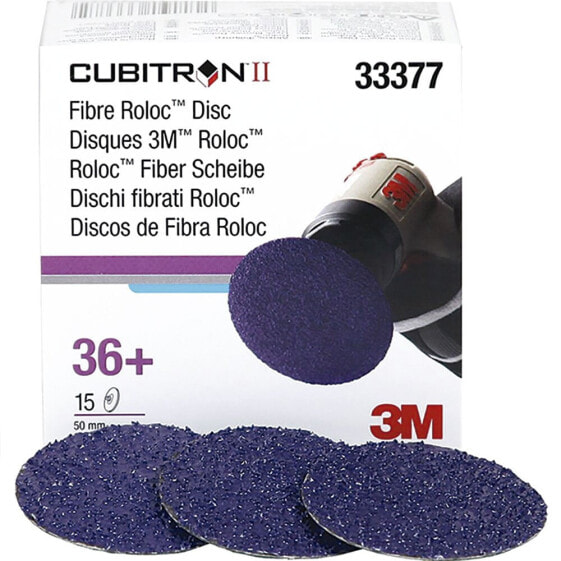 3M Cubitron II Fibre Roloc 2´´ 80+