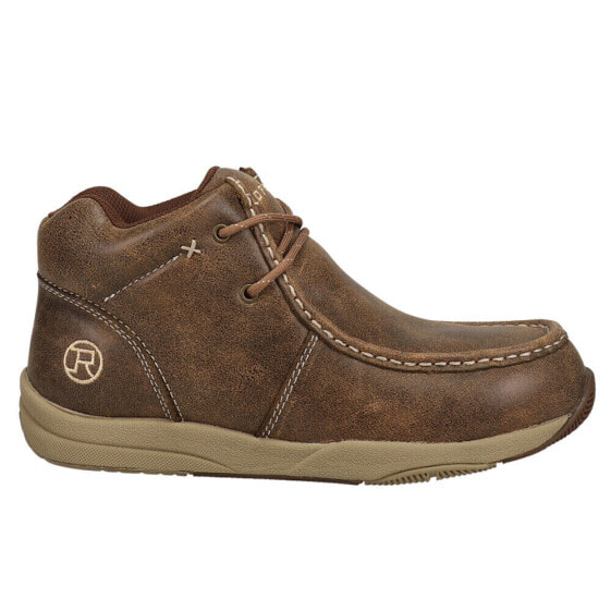 Roper Clearcut Chukka Mens Brown Casual Boots 09-020-1662-0279