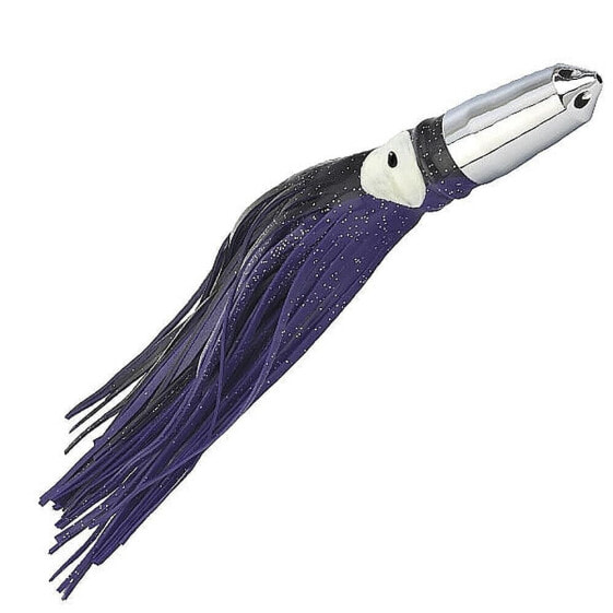 Boone 1oz Chrome Jet Unrigged Bullet 4 3/4" - Purple-Black