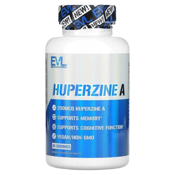 Huperzine A, 200 mcg, 30 Tablets