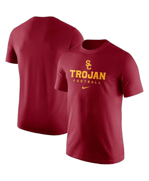 Men's Cardinal USC Trojans Team Issue Performance T-shirt