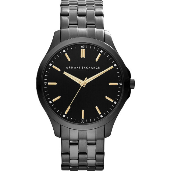 Наручные часы ARMANI EXCHANGE Hampton из нержавеющей стали, 45 мм, черные AX2144