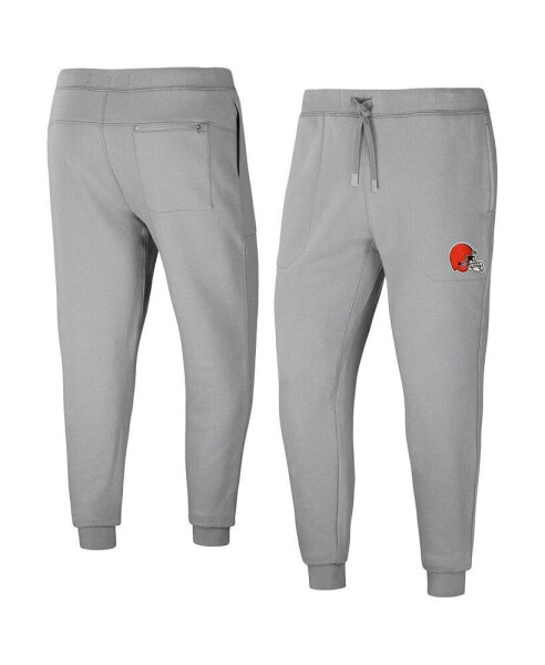 Men's NFL x Darius Rucker Collection by Gray Cleveland Browns Fleece Jogger Pants