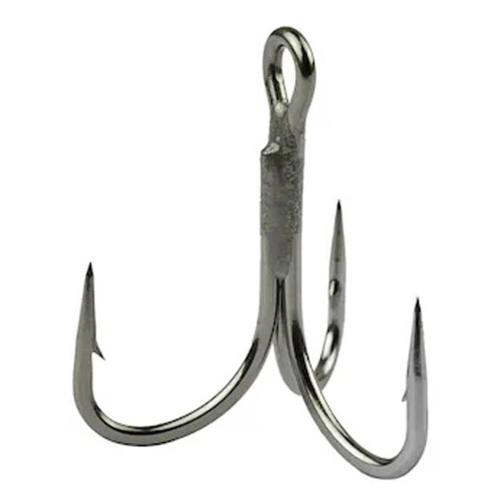 MUSTAD Jaw Lok 3X Strong Barbed Treble Hook 6 Units