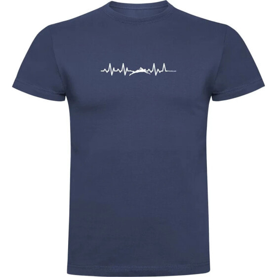 KRUSKIS Swimming Heartbeat short sleeve T-shirt